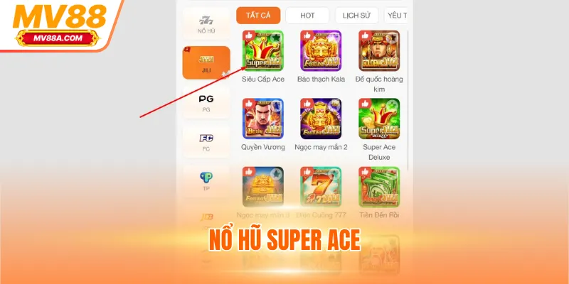 Nổ Hũ Super Ace - Nhận Tiền Thắng Liên Tục Với Hơn 1024 Cách 1 Nổ Hũ Super Ace Nhận Tiền Thắng Liên Tục Với Hơn 1024 Cách