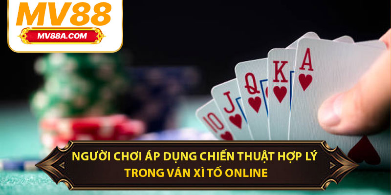 Xì Tố Online MV88 – Luật Chơi Chuẩn Và Bí Kíp Thắng Lớn 4 Người chơi áp dụng chiến thuật hợp lý trong ván xì tố online